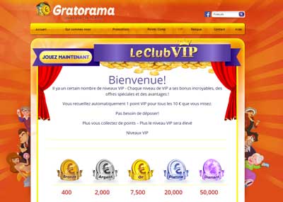 Club VIP Gratorama