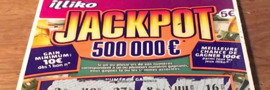 Jeu de grattage Jackpot