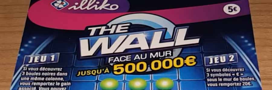 Jeu de grattage The Wall