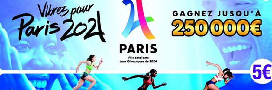 Jeu de grattage Vibrez pour Paris 2024